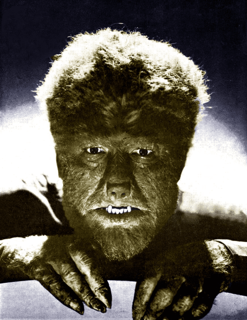 Monstros da Universal Studios: Lon Chaney Jr. como o lobisomem